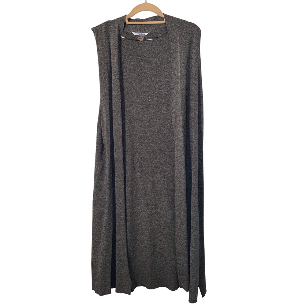 Peter Nygard Longline Sleeveless Duster Vest